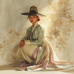 늦은 밤 불 켜진 거실