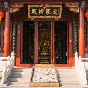 观音殿前拜观音