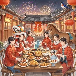 马蹄声声报喜来
