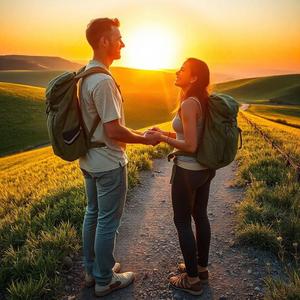 Liebe auf dem Jakobsweg