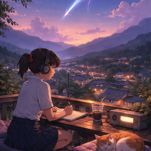 Mitsuha's Theme but it’s lofi