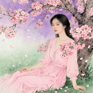 几分伤心几分痴