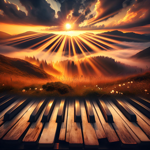 Sonnenstrahlen im Takt