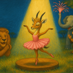 발레리나가 된 가젤
