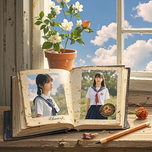 旧相册里的晴天