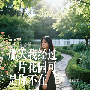 那天我经过一片花园可是你不在