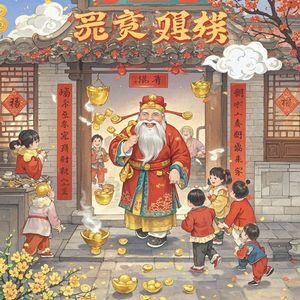 财神爷爷来我家