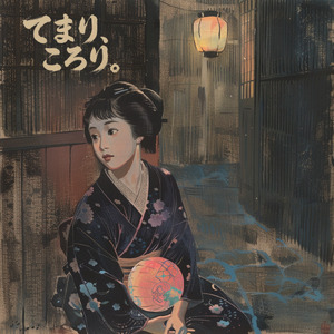 てまり、ころり。