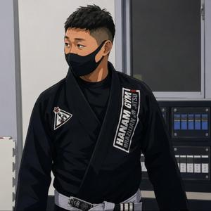 흰띠는 성장중