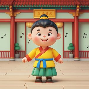 国学文言文启蒙儿歌《子产却楚逆女以兵 左丘明》