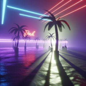 The last dance of palm trees