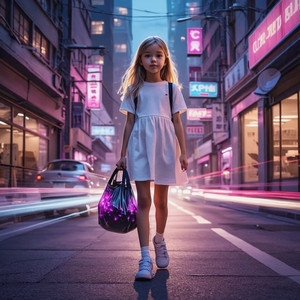 夜を集める少女C