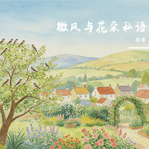 微风与花朵私语