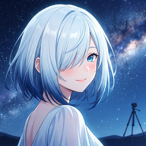 レンズが捉えた一番星