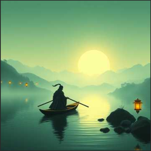 醉倚江湖