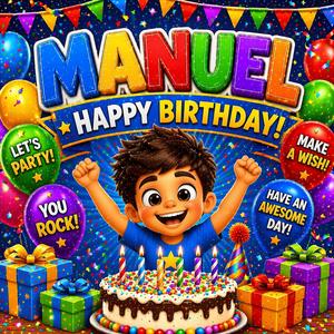 Happy Birthday Manuel