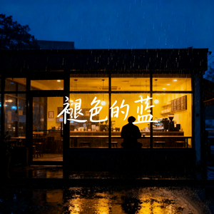 褪色的蓝
