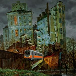 Оранжево-Серый