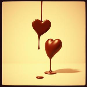 Chocolate lips, just one bite