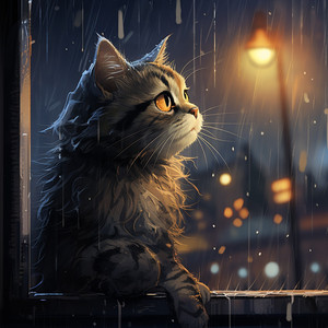 Ritmos Binaurales De Lluvia Para Gatos