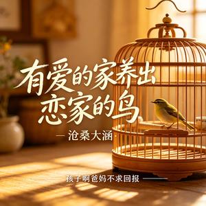 有爱的家养出恋家的鸟(孩子啊爸妈不求回报)