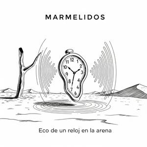 Eco de un reloj en la arena