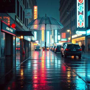 雨夜想你