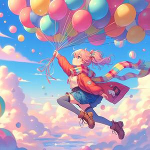 小女孩的气球梦