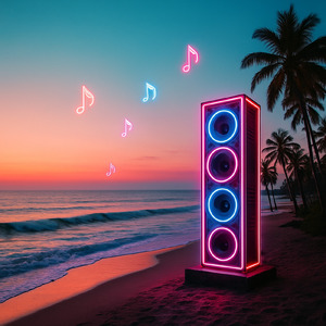 鼓動が夜に響く