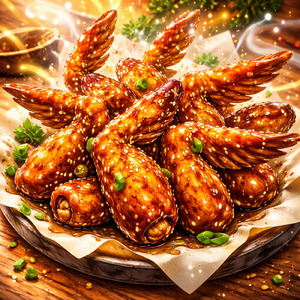 手羽先バタバタ