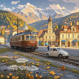 在布拉索夫别墅清扫花园干枝枯杈