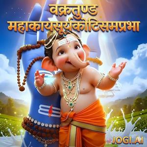 वक्रतुण्ड महाकाय सूर्यकोटिसमप्रभा