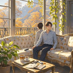 旧沙发与慢时光