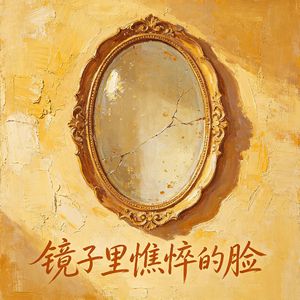 镜子里憔悴的脸