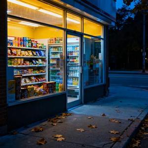 凌晨三点的便利店