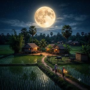 សម្លឹងមើលដួងច័ន្ទ