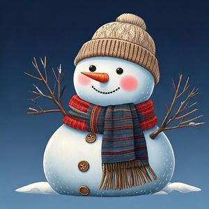 Let's make a snowman