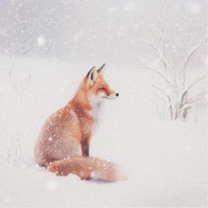 初雪の朝