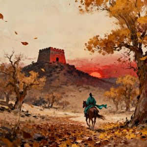 秋声漫处度重阳