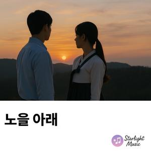 노을 아래