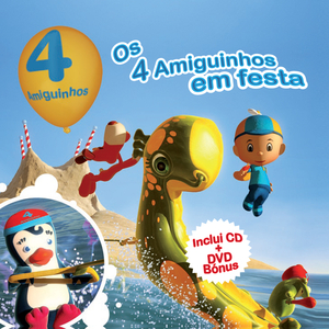 O Pai Natal com os 4 Amiguinhos