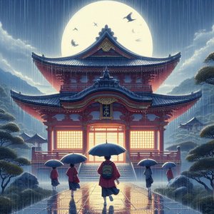 Heavy Rain While Going to School 15