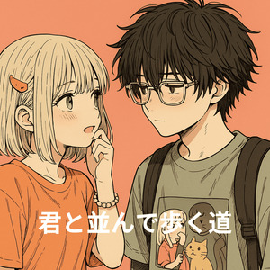 君と並んで歩く道