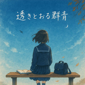 透きとおる群青