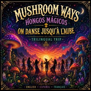 Mushroom Ways Hongos Magicos On Danse Jusqu’à l’Aube - Trilingual Trip