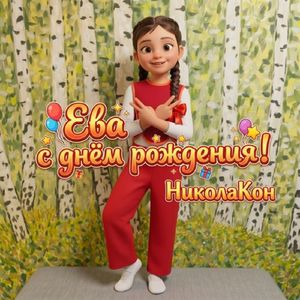Ева с днём рождения!