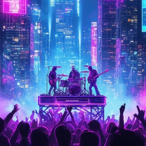 Guitar Cyberpunk featuring heavy bass drops by @shiveringragga260