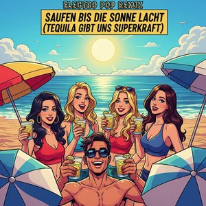 Saufen bis die Sonne lacht (Tequila gibt uns Superkraft) (Electro Pop Remix)
