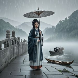 虞美人丶别梦忆雨_小钻石