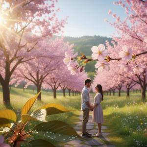 В зеленім саду, в зеленім саду - вальс кохання молодості (Зелений сад)